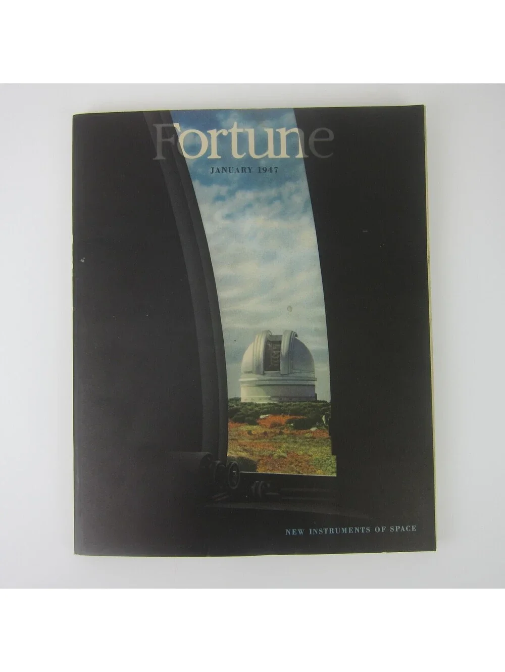 Vintage FORTUNE Magazine January 1947 Owens-Corning, Hamilton Watch, Bing Crosby